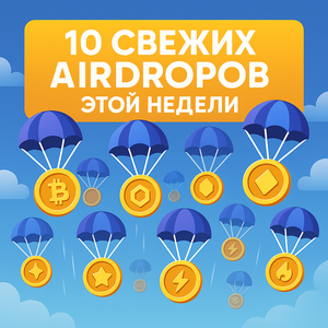 10 свежих аирдропов этой недели